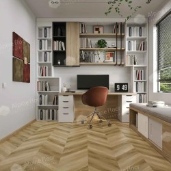 Кварцвиниловый SPC ламинат Alpine Floor Chevron Alpine Grazioso ECO 18-17 французская елка 600×127×5