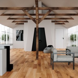 Инженерная доска Gran Parte Дуб Бискотти Biscotti 027 натур-классик 500−1500×155×15