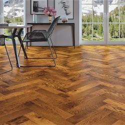 Инженерная доска Gran Parte Дуб Амаретто Amaretto 032 натур-классик венгерская елка 550×110×15