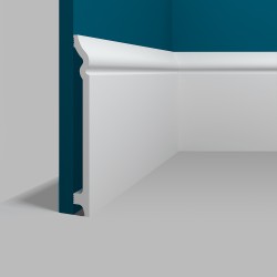 Плинтус под покраску Перфект Плюс P114 2000×180×18