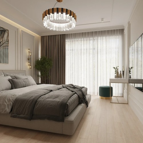 Ламинат AlixFloor Natural Line Дуб Светлый Благородный ALX580 1261×133×12