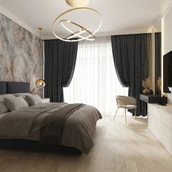 Ламинат AlixFloor Natural Line Дуб Небраска Коричневый ALX825 1261×133×12