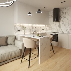 Ламинат AlixFloor Vitality Line 8 Дуб Пшеничный Золотой ALX00553STY 1261×192×8