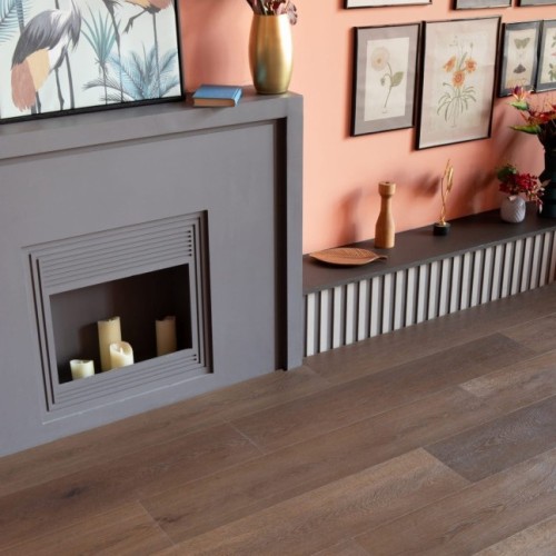 Кварцвиниловый SPC ламинат Vinilam Vinilpol Дуб Бравон 8811-EIR 1220×228×5