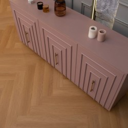 Кварцвиниловый SPC ламинат Vinilam Vinipol Herringbone Паркет Васко да Гама 9922 венгерская елка 762×127×7