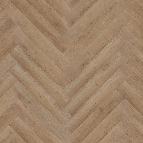 Кварцвиниловый SPC ламинат Vinilam Vinilpol Herringbone Паркет Бруно 9965 венгерская елка 762×127×7