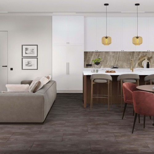 Кварцвиниловая плитка Damy Floor клеевая Ascent LVT Вайсхорн K3053-3-LVT 912,4×455,2×2,5
