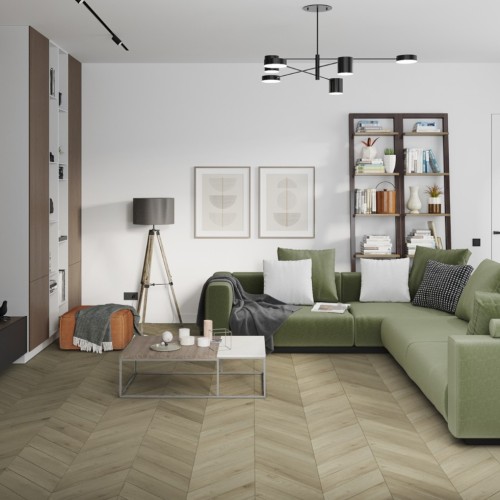 Кварцвиниловая плитка Damy Floor клеевая Chevron LVT Версаль DF01-Ch-LVT французская елка 600×127×2,5