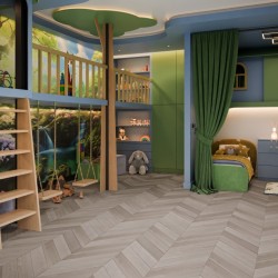 Кварцвиниловая плитка Damy Floor клеевая Chevron LVT Пале-Рояль Palais Royal DF02-Ch-LVT французская елка 600×127×2,5