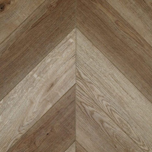 Кварцвиниловая плитка Damy Floor клеевая Chevron LVT Сен-Жермен DF05-Ch-LVT французская елка 600×127×2,5