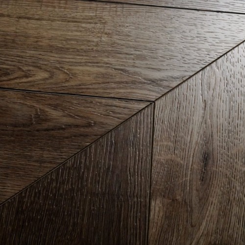 Кварцвиниловая плитка Damy Floor клеевая Chevron LVT Сен-Жермен DF05-Ch-LVT французская елка 600×127×2,5