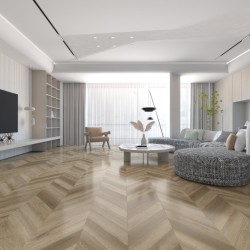 Кварцвиниловая плитка Damy Floor клеевая Chevron LVT Сен-Жермен Saint-Germain DF05-Ch-LVT французская елка 600×127×2,5