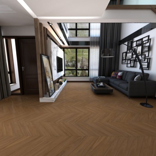 Кварцвиниловая плитка Damy Floor клеевая Chevron LVT Блуа DF08-Ch-LVT французская елка 600×127×2,5