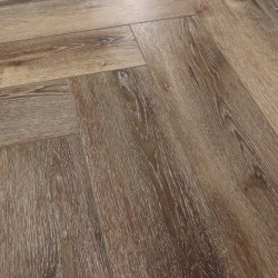 Кварцвиниловый SPC ламинат Cronafloor Herringbone 2.0 Дуб Грас H017 венгерская елка 640×128×4,5