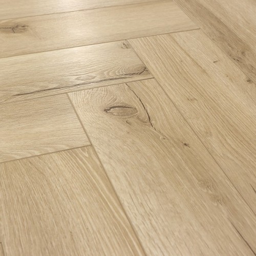 Кварцвиниловый SPC ламинат Cronafloor Herringbone 2.0 Дуб Кан H011 венгерская елка 640×128×4,5