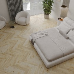 Кварцвиниловый SPC ламинат Cronafloor Herringbone 2.0 Дуб Ренн H014 венгерская елка 640×128×4,5