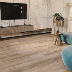 Кварцвиниловый SPC ламинат Bonkeel Style Дуб Бонди 1200×125×4