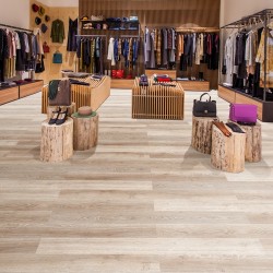 Кварцвиниловый SPC ламинат Bonkeel Style Дуб Стоктон 1200×125×4