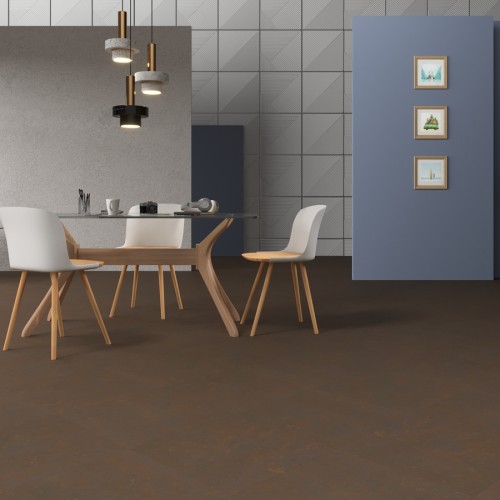 Мармолеум Forbo Modular Slate Newfoundland Slate te3746 500×500×2,5