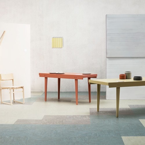 Мармолеум Forbo Modular Marble Concrete t3136 500×500×2,5