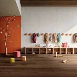 Кварцвиниловый SPC ламинат Invictus Maximus Plank Highland Oak Chocolate 1213×178×6