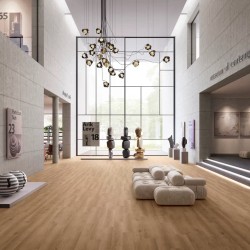 Кварцвиниловая плитка Invictus клеевая Maximus Plank Highland Oak Classic 1219×178×2,5