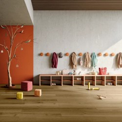 Кварцвиниловая плитка Invictus клеевая Maximus Plank Highland Oak Roasted 1219×178×2,5