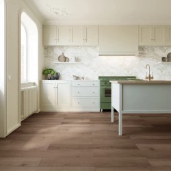 Кварцвиниловая плитка Invictus клеевая Maximus Plank Highland Oak Chocolate 1219×178×2,5