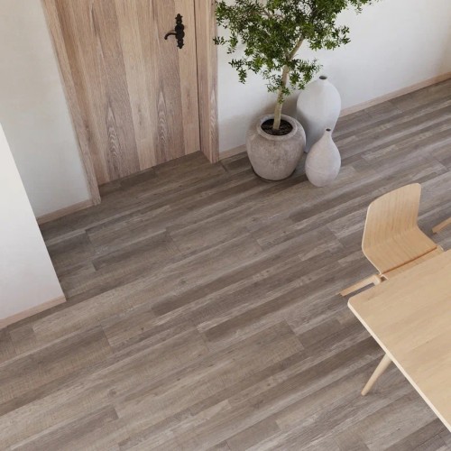 Кварцвиниловая плитка Invictus клеевая Maximus Plank Vintage Oak Cappuccino 1500×228×2,5