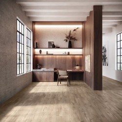 Кварцвиниловая плитка Invictus клеевая Maximus Plank Castle Oak Deer 1517×241×2,5