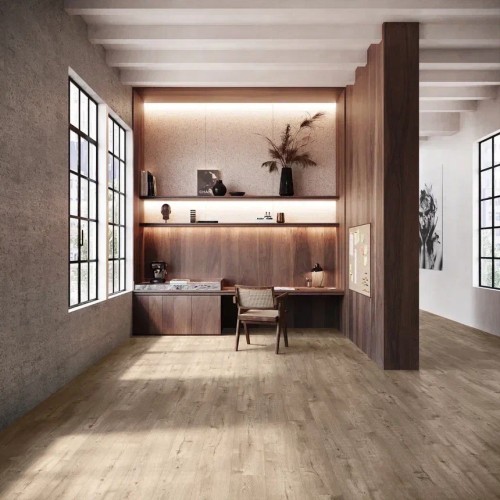 Кварцвиниловая плитка Invictus клеевая Maximus Plank Castle Oak Deer 1517×241×2,5