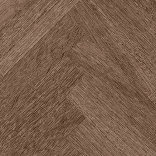 Кварцвиниловый SPC ламинат Invictus Maximus Herringbone Highland Oak Chocolate венгерская елка 743×145×5