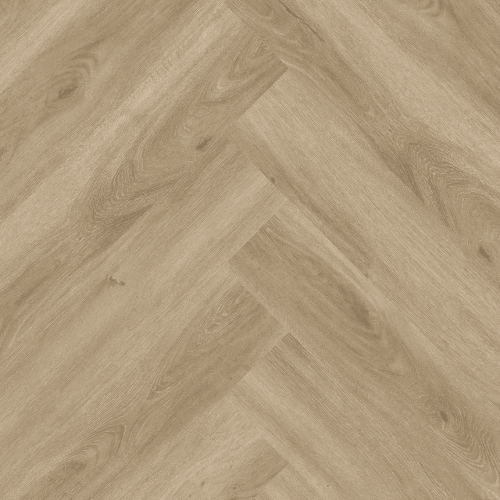 Кварцвиниловая плитка Invictus клеевая Maximus Herringbone Divine Oak Champagne венгерская елка 749×150×2,5
