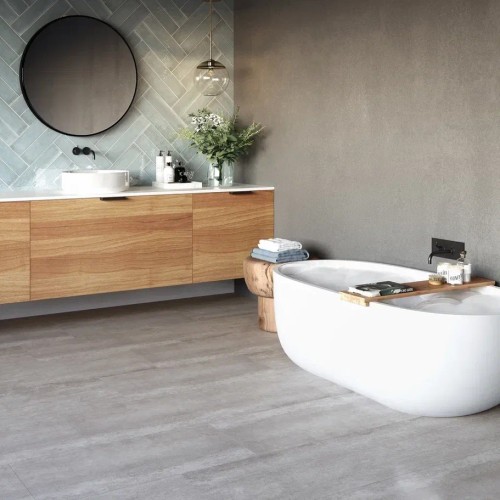 Кварцвиниловая плитка Invictus клеевая Primus Tile Manhattan Sky 914×457×2