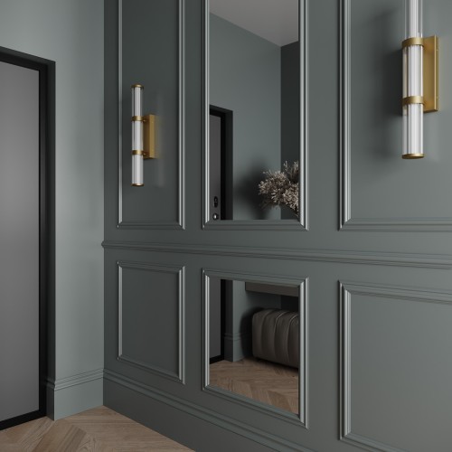Молдинг Ultrawood White U 0002 p 2000×45×14