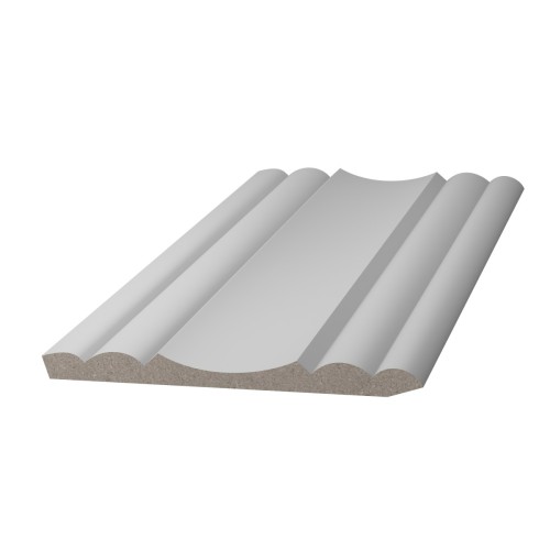 Потолочный плинтус под покраску Ultrawood CR 0022 i 2000×62×170