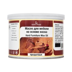 Масло с воском для мебели Borma Hardwax Furniture Oil Бесцветное 4907 матовое 1 л