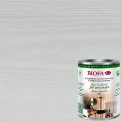 Масло с воском для дерева Biofa 2045 цвет 2026 Оазис матовое 0,125 л