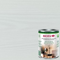 Масло с воском для дерева Biofa 2045 цвет 2027 Аральское море матовое 0,125 л