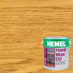 Масло с твердым воском для дерева Hemel Hardwax Oil 3000Н Бесцветное матовое 2,37 л