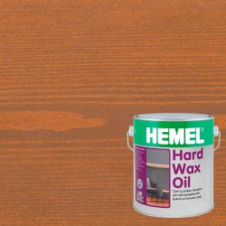 Масло с твердым воском для дерева Hemel Hardwax Oil цвет 3014Н Каштан матовое 0,18 л