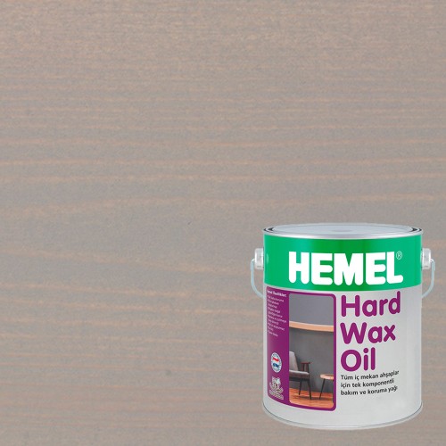 Масло с твердым воском для дерева Hemel Hardwax Oil цвет 3017Н Пепельный матовое 0,18 л Масло с твердым воском для дерева Hemel Hardwax Oil цвет 3017Н Пепельный матовое 0,18 л