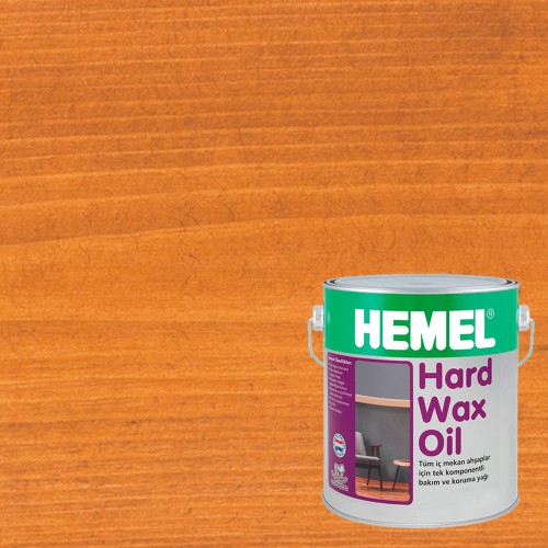 Масло с твердым воском для дерева Hemel Hardwax Oil цвет 3016Н Кедр матовое 2,5 л