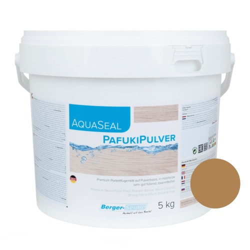 Шпатлевка для паркета Berger-Seidle AquaSeal PafukiPulver цвет Eiche Дуб 5 кг