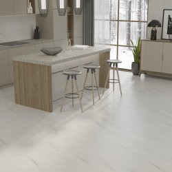 Ламинат Egger Pro Large 8/33 Aqua+ Мрамор Леванте белый EPL245 1292×246×8