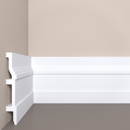 Плинтус под покраску Bello Deco П8 2000×150×22 Плинтус под покраску Bello Deco П8 2000×150×22