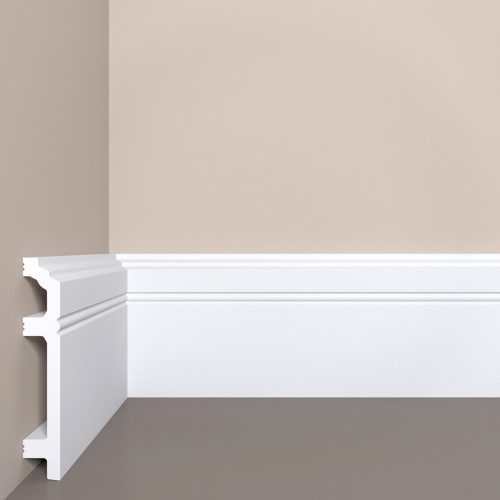 Плинтус под покраску Bello Deco П12 2000×120×20 Плинтус под покраску Bello Deco П12 2000×120×20