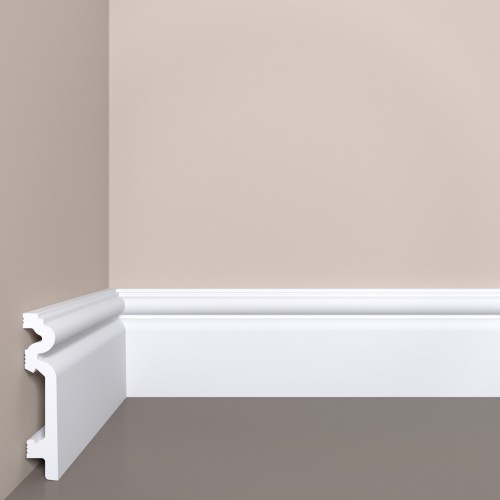 Плинтус под покраску Bello Deco П14 2000×90×19 Плинтус под покраску Bello Deco П14 2000×90×19