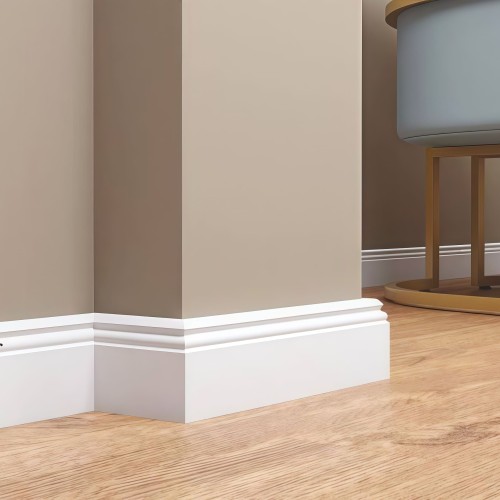 Плинтус под покраску Bello Deco П25 2000×80×20 Плинтус под покраску Bello Deco П25 2000×80×20