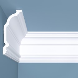 Потолочный плинтус под покраску Bello Deco К2 2000×60×140